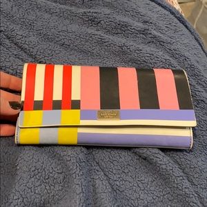 Multicolored Kate spade wallet